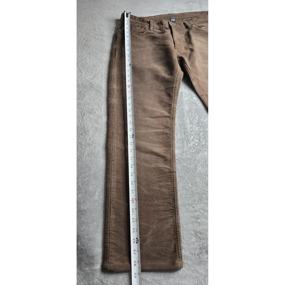 Vintage Polo Ralph Lauren Pants Mens 36x32 (29) Brown Soft Slim Fit 5 Pocket